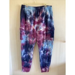 Nike Sportswear Club Space Wave Cargo Sweatpant Joggers Mens XL #FB9041-500